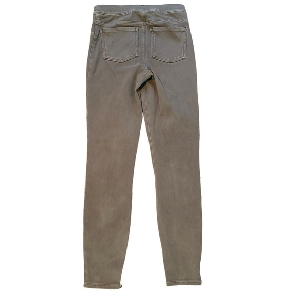 Spanx Pull On Taupe Jeans Sz Small - Picture 2 of 13